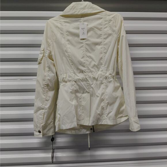 Blanc Noir Womens Lightweight Cargo Utility Jacket Size Small Minimalist Chic - Picture 2 of 11